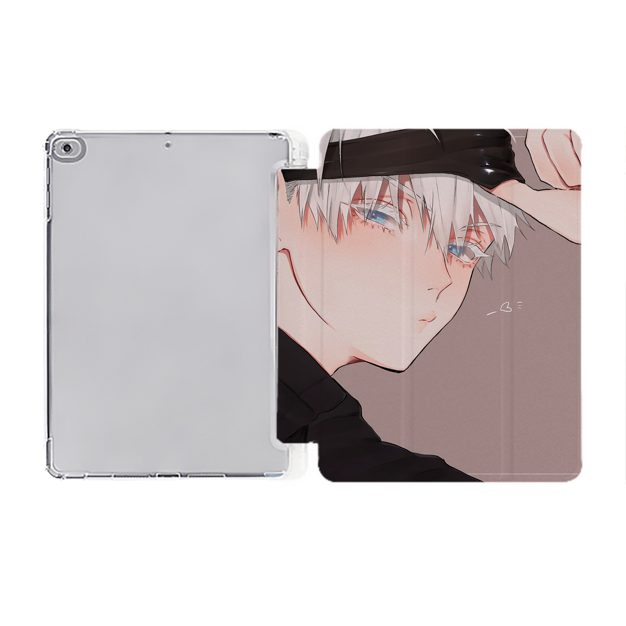 （画像用） SPY×FAMILY间谍家家酒 IPad ケース ペン収納付き 三つ折りスタンド PUレザー×シリコン 対応機種9.5/10.5/10.9インチ
